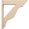 Ekena Millwork 8-in W x 38-in D x 42-in H Funston Trad Rough Cedar Woodgrain TimberThane Outlooker, Primed Tan OUTUR080X38X42FST04RCPR - alternate 4